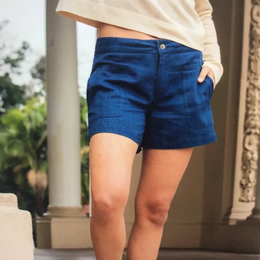 United by blue Women’s indigo camp shorts